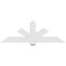 Ekena Millwork Kennewick Architectural Grade PVC Gable Bracket, 72"W x 24"H x 4"D x 6"F, 8/12 Pitch GBP072X24X0406KEN00 - alternate 3